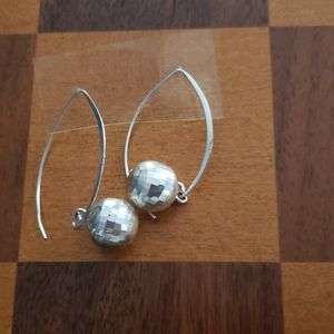 Aretes de plata